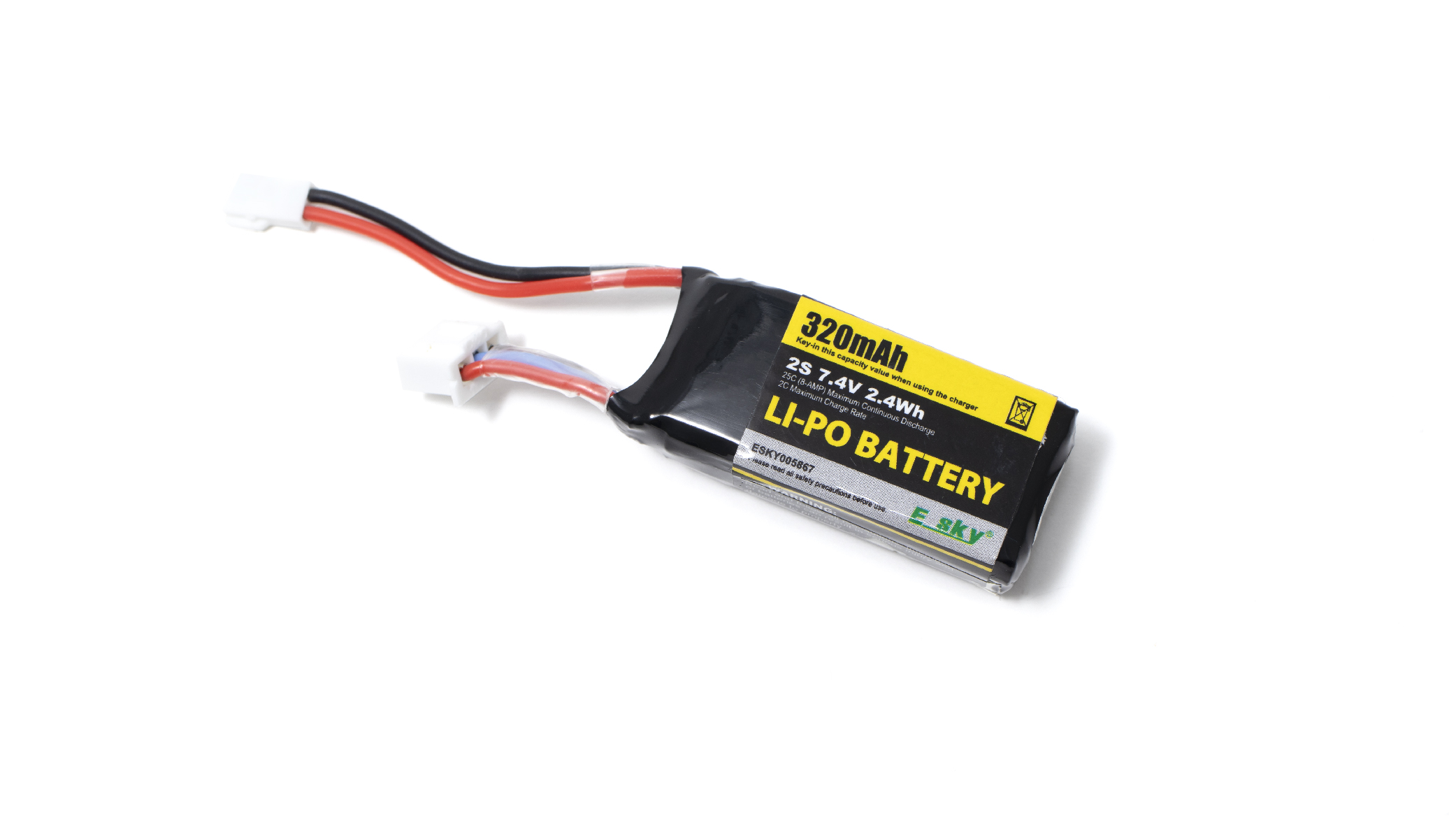 ESKY300V2锂电池2S 7.4V 320mAh